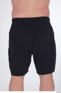 Yury black shorts dressed sports thigh 0005.jpg